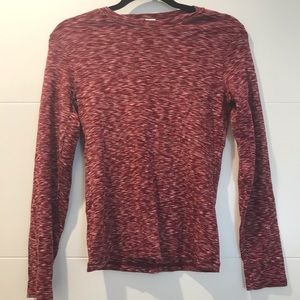 Gap Factory Store 100% Cotton Long Sleeve Red